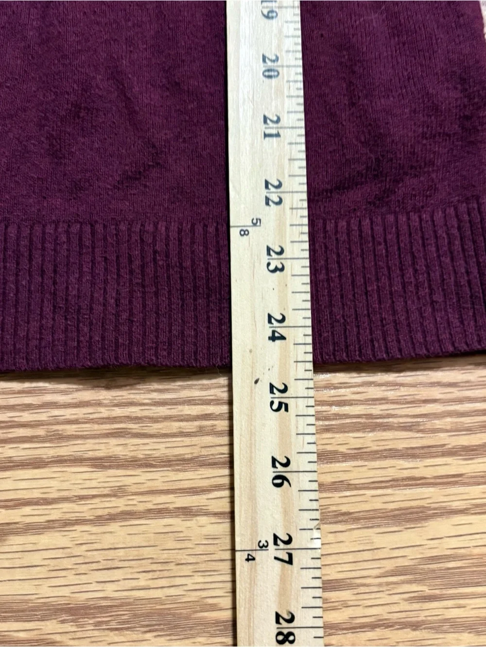Y2K 2000s Hollister Burgundy Fall Academia V Neck Knit Men’s Sweater XS Preppy